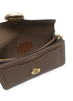 coach crossbody mujer polished pebble leather tabby shoulder bag 26 refresh - ch857 b4 dark stone
