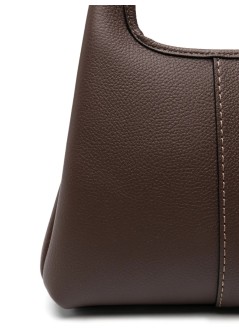 coach handbag womanpolished pebble leather lana shoulder bag 23 - cm545 b4 maple