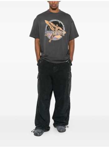 represent t-shirt mangolden tour t-shirt - mlm100823 sun fade grey 2