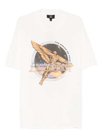 represent t-shirt mangolden tour t-shirt - mlm100823 flat white
