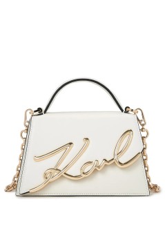 karl lagerfeld crossbody womank/signature 2.0 sm crossbody - a1w30038 110