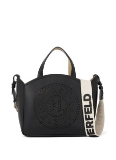 karl lagerfeld crossbody womank/circle sm tote perforated - a1w30058 999