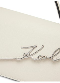 karl lagerfeld crossbody mujer k signature slim crossbody - a1w30458 110