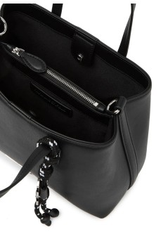 karl lagerfeld crossbody mujer ikon smooth sm tote - b1w30003 999