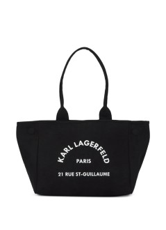 karl lagerfeld handbag mujer k/rsg convertible trapeze tote - b1w50010 999