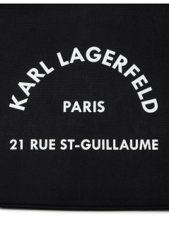 karl lagerfeld handbag mujer k/rsg convertible trapeze tote - b1w50010 999