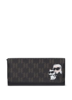 karl lagerfeld cartera mujer ikon monogram cc cont wallet - b1w32015 2ls