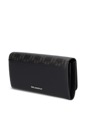 karl lagerfeld wallet womanikon monogram cc cont wallet - b1w32015 2ls 2