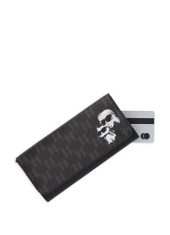 karl lagerfeld cartera mujer ikon monogram cc cont wallet - b1w32015 2ls
