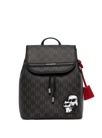 karl lagerfeld luggage womanikon monogram cc sm flap bp - b1w30021 2ls