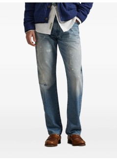 polo ralph lauren pantalon jeans hombre woven-straight-pants - 710p02946001 munroe