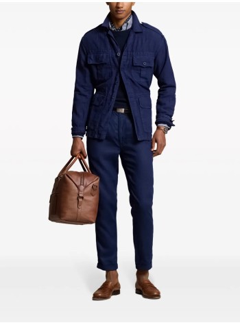 polo ralph lauren pant  manltfsltprpstr-athletic - 710940611001 newport navy 2