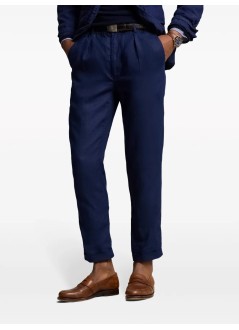 polo ralph lauren pant  manltfsltprpstr-athletic - 710940611001 newport navy