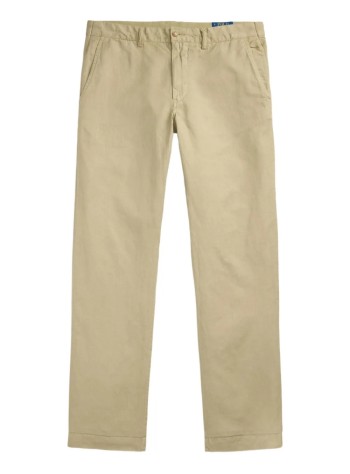 polo ralph lauren pant  manstfbedfordp-flat front - 710901796016 coastal beige