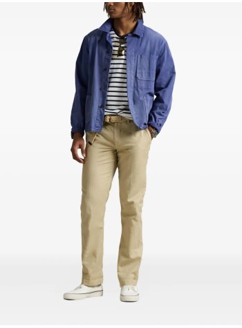 polo ralph lauren pant  manstfbedfordp-flat front - 710901796016 coastal beige 2