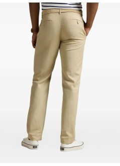 polo ralph lauren pant  manstfbedfordp-flat front - 710901796016 coastal beige