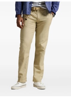 polo ralph lauren pant  manstfbedfordp-flat front - 710901796016 coastal beige