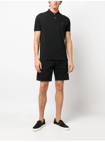 polo ralph lauren polo mansskccmslm1-short sleeve-knit - 710782592001 polo black c3870 2