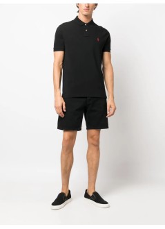 polo ralph lauren polo mansskccmslm1-short sleeve-knit - 710782592001 polo black c3870