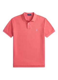 polo ralph lauren polo mansskccmslm1-short sleeve-knit - 710680784462 red sky c7215