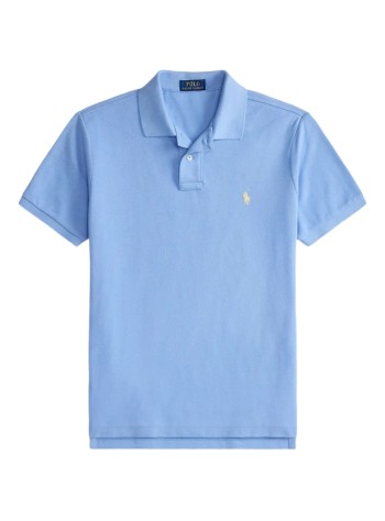 polo ralph lauren polo mansskccmslm1-short sleeve-knit - 710680784461 bristol blue c1359