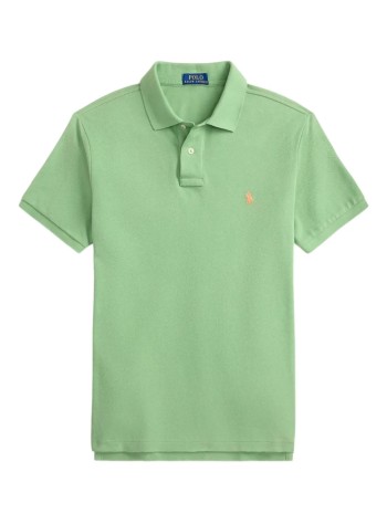polo ralph lauren polo mansskccmslm1-short sleeve-knit - 710680784464 outback green c2451