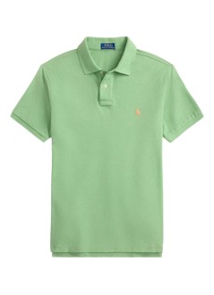 polo ralph lauren polo mansskccmslm1-short sleeve-knit - 710680784464 outback green c2451