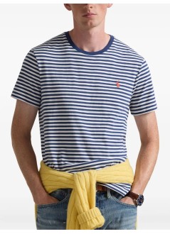 polo ralph lauren t-shirt manssydcnm18-short sleeve-t-shirt - 710956828005 old royal white