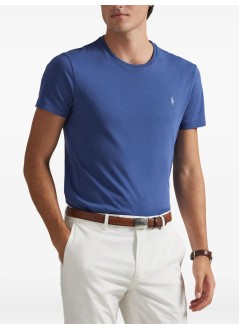 polo ralph lauren t-shirt mansscncmslm2-short sleeve-t-shirt - 710671438453 old royal c7215