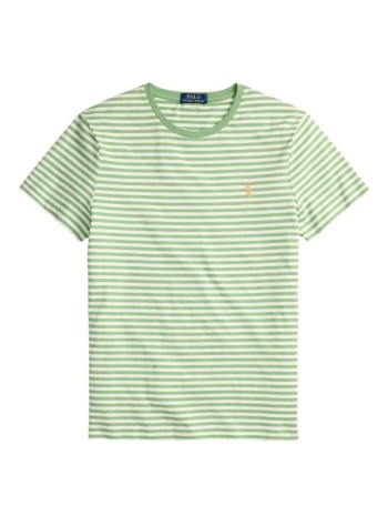 polo ralph lauren t-shirt manssydcnm18-short sleeve-t-shirt - 710956828008 outback green white