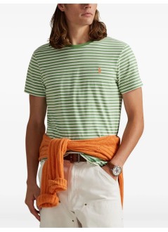 polo ralph lauren camiseta hombre ssydcnm18-short sleeve-t-shirt - 710956828008 outback green white
