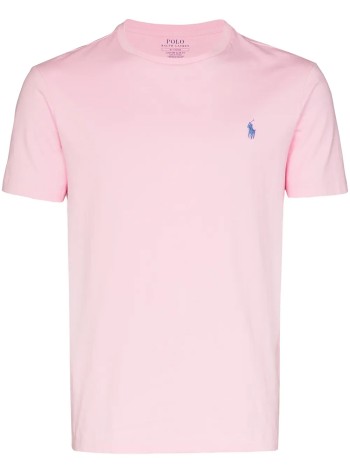 polo ralph lauren t-shirt mansscncmslm2-short sleeve-t-shirt - 710671438145 carmel pink c7349