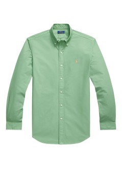 polo ralph lauren shirt mancubdppcs-long sleeve-sport shirt - 710805564070 outback green