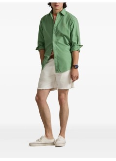 polo ralph lauren shirt mancubdppcs-long sleeve-sport shirt - 710805564070 outback green