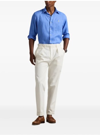 polo ralph lauren shirt mancubdppcs-long sleeve-sport shirt - 710966294500 harbor island blue 2