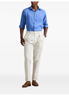 polo ralph lauren camiseria hombre cubdppcs-long sleeve-sport shirt - 710966294500 harbor island blue