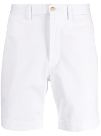 polo ralph lauren short pant manstfbedford9s-flat-short - 710799213022 white