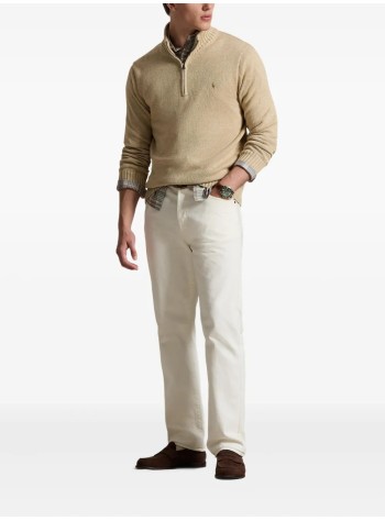 polo ralph lauren knitwear manlshzpp7gg-long sleeve-pullover - 710859939513 dune melange 2