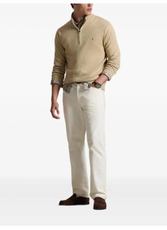 polo ralph lauren knitwear manlshzpp7gg-long sleeve-pullover - 710859939513 dune melange