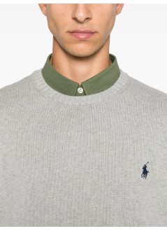 polo ralph lauren punto hombre lscnpp7gg-long sleeve-sweater - 710810846004 andover heather