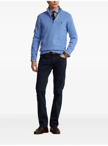 polo ralph lauren knitwear manlshzpp7gg-long sleeve-pullover - 710859939005 soft royal heather 2
