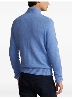 polo ralph lauren knitwear manlshzpp7gg-long sleeve-pullover - 710859939005 soft royal heather