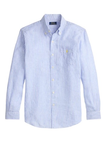 polo ralph lauren shirt manwoven-sport shirt-shirt - 710p07024002 harbor island blue white