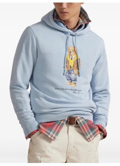polo ralph lauren knitwear manknit-pullover_x0002_sweatshirt - 710p04984002 blue heri tage bear