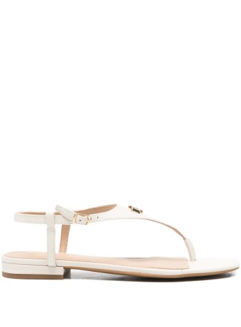 polo ralph lauren sandal womaneverley 2-sandals-flat sandal - 802982881004 soft white