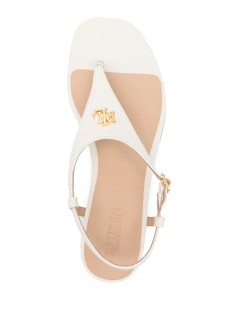 polo ralph lauren sandal womaneverley 2-sandals-flat sandal - 802982881004 soft white