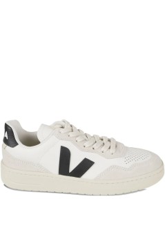 veja sneaker mujer v-90 - vd2021061 white black