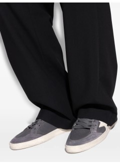 golden goose sneaker manballstar nabuk upper suede toe and spur leather star and he - gmf00117f008157 60662