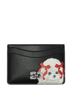 ganni wallet womancard holder puddle - b3010118 099