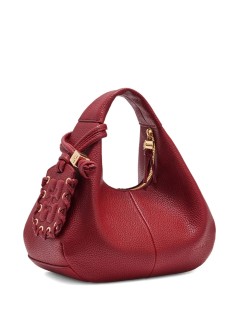 ganni handbag womanhobo mini grained - b2070028 09f
